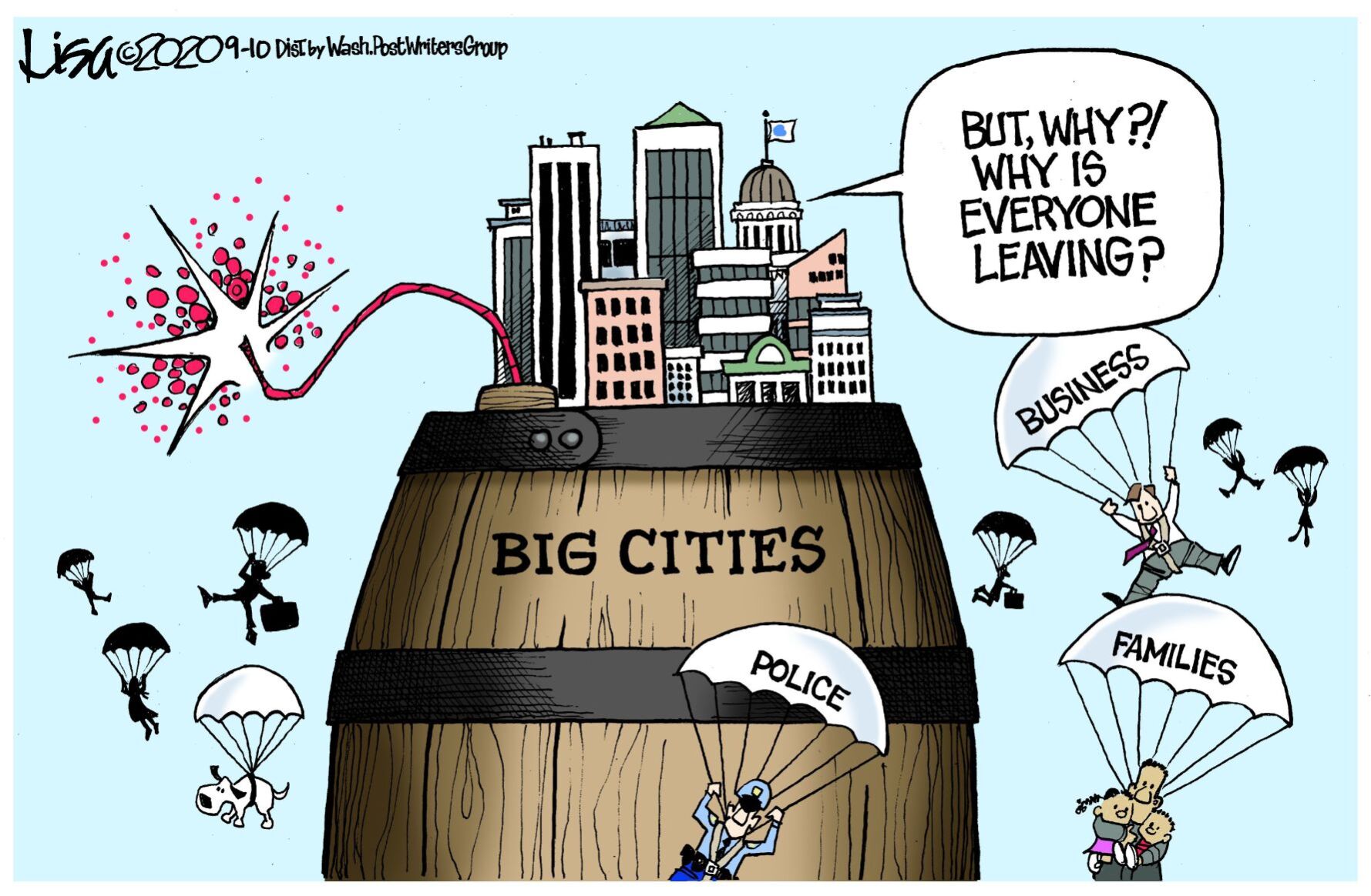 Lisa Benson cartoon